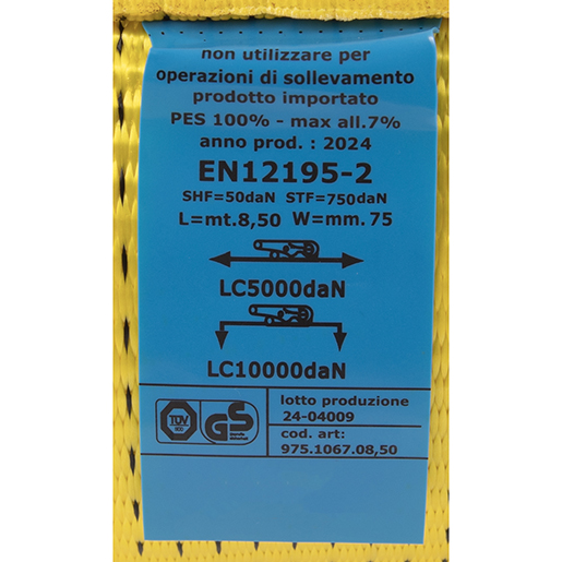 SCHWERE VERANK. LAR75MM UNC LC5000DAN 9M Detail von SCHWERE VERANK. LAR75MM UNC LC5000DAN 9M 300