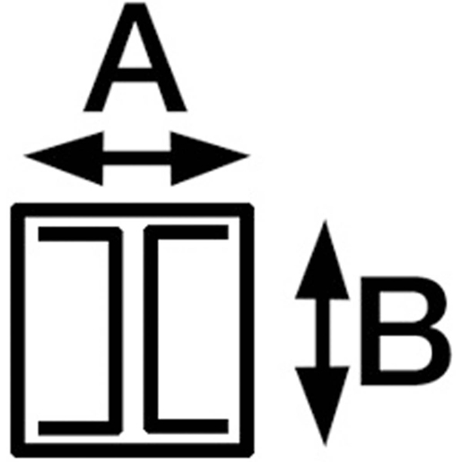 Dibujo técnico de Barra de sujeción y soporte de carga 100