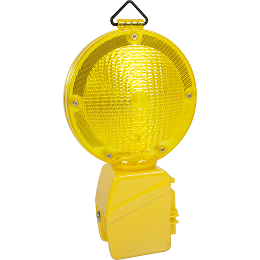 GYROPHARE JAUNE SANS COLLIER S/BATTERIE