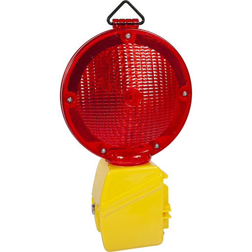 Lampade intermittenti a luce fissa a LED per cantiere e lavori stradali ed ADR