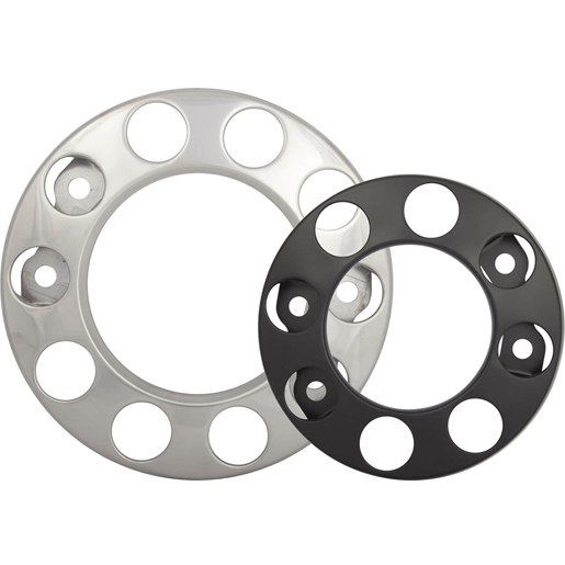 Anello TIR in acciaio INOX e verniciato nero