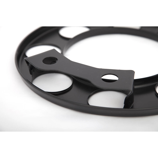 Dettaglio di Anello TIR in acciaio INOX e verniciato nero 305