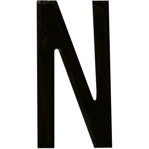 LETTRE N CARACTERE NOIR