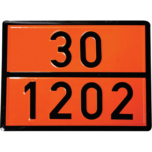 PLAQUE DANGER 1202 LAM