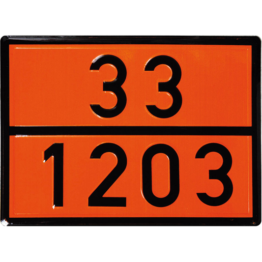 PLAQUE DANGER 1203 LAM