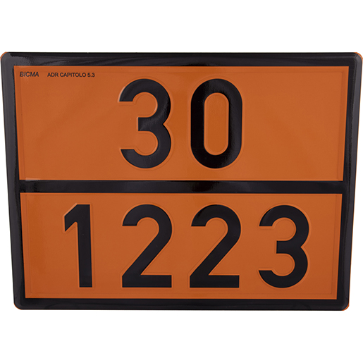 PLAQUE DANGER 1223 LAM