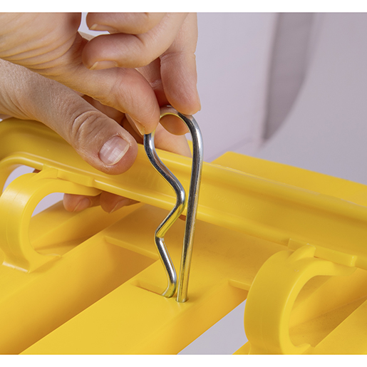 Verwendung von RADKEIL DIN 76051-E53 (GROß) GELB 505