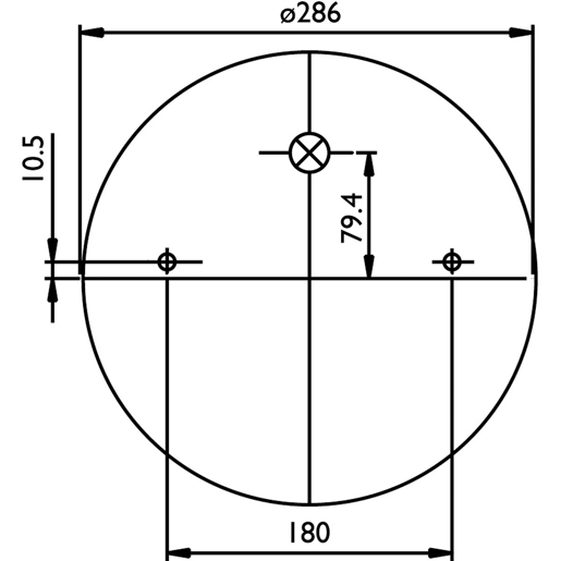 Disegno tecnico di Molla aria completa SABO SA520021C 100