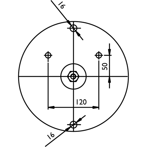 Disegno tecnico di Molla completa SABO SA520023C 105