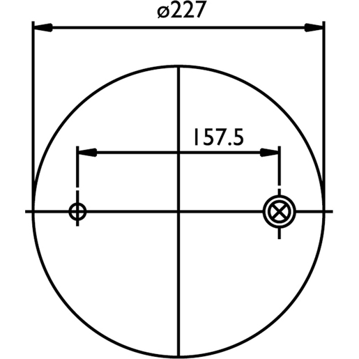 Disegno tecnico di Molla completa di pistone in composito SABO SA520036CP 100