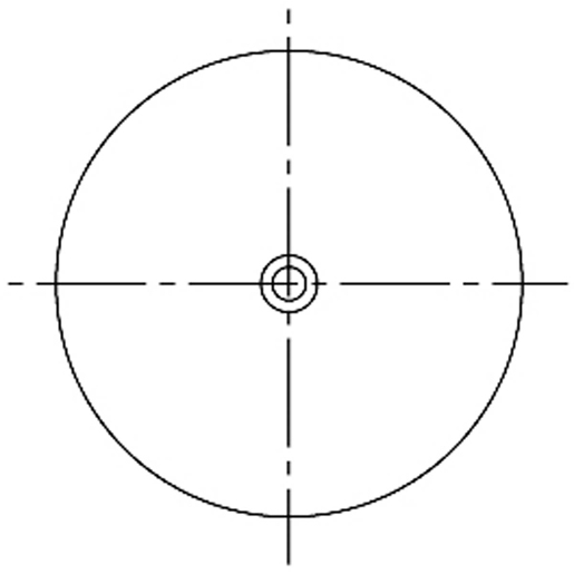 Technische Zeichnung von LUFTFEDER SABO - MAN 105