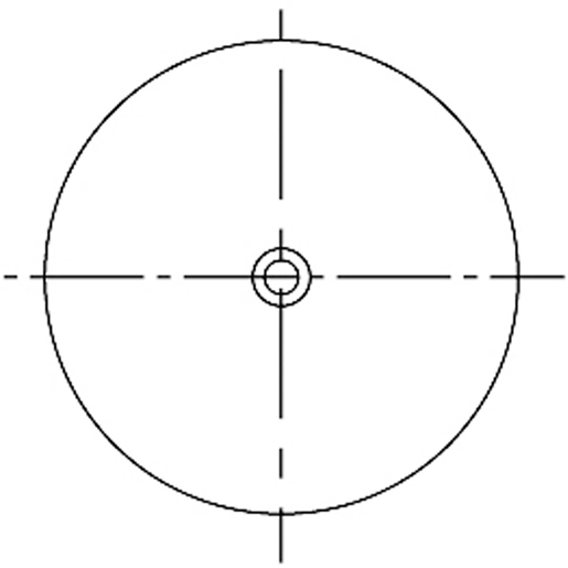 Technische Zeichnung von LUFTFEDER SABO - MAN 105