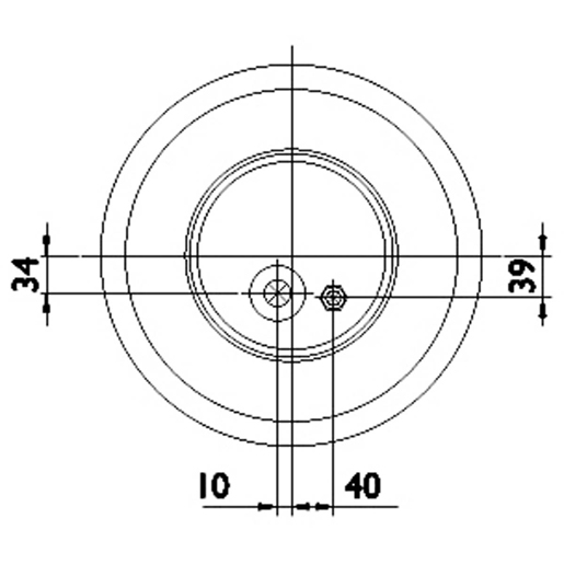 Technische Zeichnung von LUFTFEDER SABO - MERCEDES 100