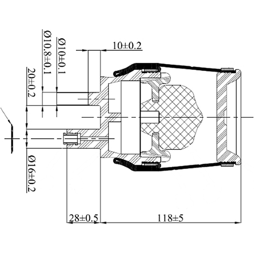 Stoßdämpfer vorne SABO 895266