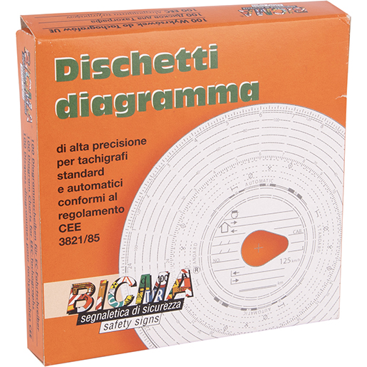 Emballage de DISQUE TACHIGRAPH T/E3 147 PC 100 400