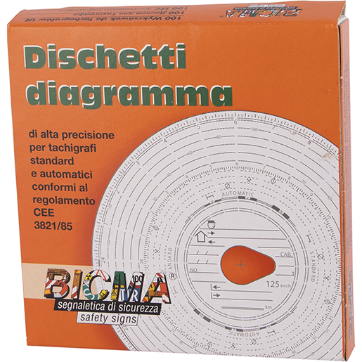 Envasado de Discos de tacógrafo "SVAMA" (125-3300-3) 400