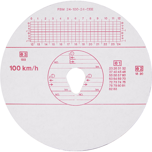 Détail de DISQUE TACHIGR 100 24 2 EC4BR PZ100 305