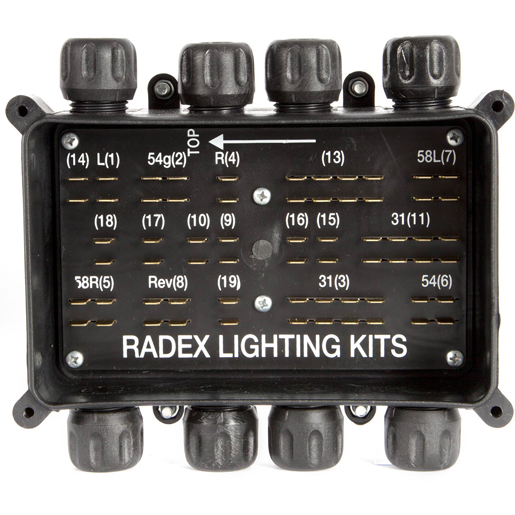 Boîte de jonction à 8 voies