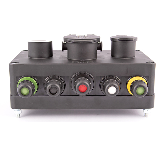 ABZWEIGKASTEN SG-1 S/DRÄHTE Detail von ABZWEIGKASTEN SG-1 S/DRÄHTE 305