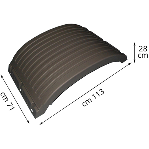 CALOTTA PARAFANGO DX-SX MB ACTROS MP1