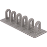 Kit 3 graue Multipads 6x50x156 mm flache Form
