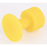 Dettaglio di Kit 10 ventose tonde piatte gialle ad alta trazione Ø 16 mm 300