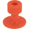 Kit 10 ventose tonde piatte rosse ad alta trazione Ø 21 mm