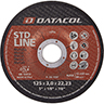 DISCO TRONC   125X3 METAL    STD LINE