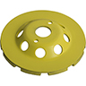 Detail von DIAMANT-STÜTZTELLER GELB TYP D 125 300