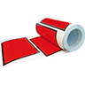 RUBAN ADHESIF AVEC PROPR ROUGE H16X50 M