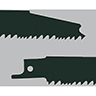 Lames pour scies alternatives pour bois et dérivés du bois