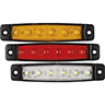 Feu de position latéral 6 LED plat