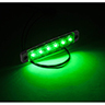 Détail de SIDEMARKER 6 LED PLAT 24V VERT 300