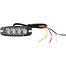 LUCE LED STROBO 4x LED SLIM  12 V/24 V