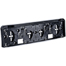 Universeller Kennzeichenhalter mit integrierter LED-Beleuchtung 12 – 30 V