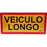 PLACA VEICULO LONGO 525X250MM 2 UDS