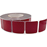 Cinta retrorreflectante segmentada roja 56 mm x 50 m Detalle de Cinta retrorreflectante segmentada roja 56 mm x 50 m 300