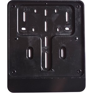 Portatarga ciclomotore in polipropilene personalizzabile