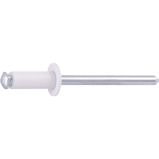 RIVETTO FIX TARGA 4,8X12 GRAF BIANCO