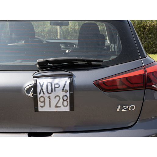 Utilisation de PORTEPLAQUE TEST MAGNETIQUE 510