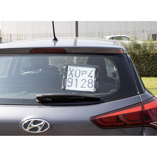 Utilisation de PORTEPLAQUE TEST MAGNETIQUE 515