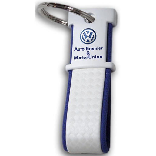 PORTE-CLES MT CARB BL/BLEU PERS