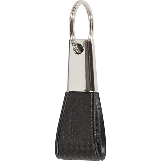 Porte-clés triangulaire effet carbone