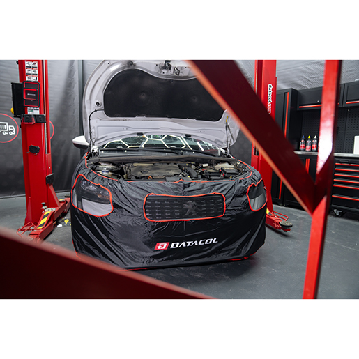 Uso de Protector frontal para carrocería 500