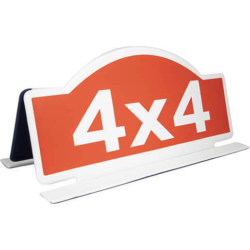 MAXI MAGNETZEICHEN 4X4