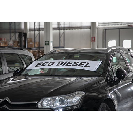 WINDSCHUTZSCHEIBEN-BANNER Verwendung von WINDSCHUTZSCHEIBEN-BANNER "ECO DIESEL" 500
