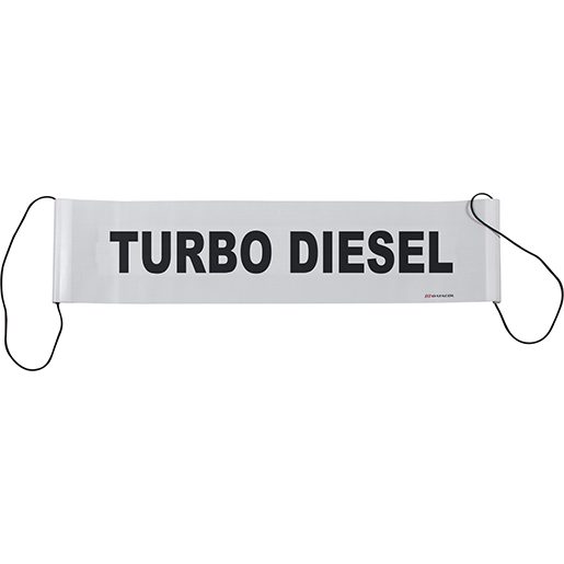 WINDSCHUTZSCHEIBEN-BANNER WINDSCHUTZSCHEIBEN-BANNER "TURBO DIESEL"