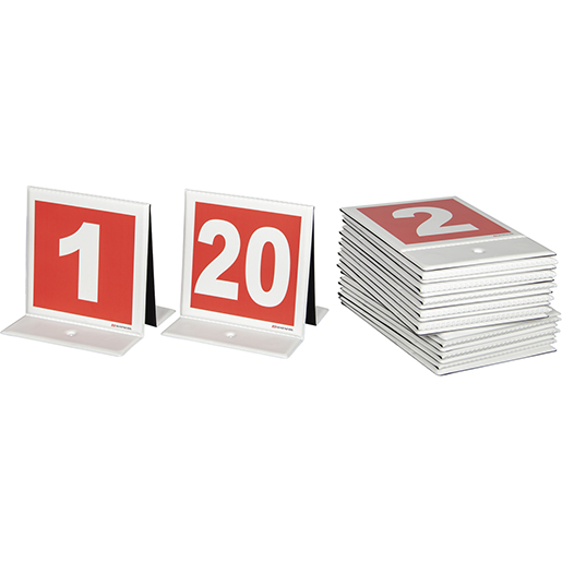 NUMERI MAGNETICI ROSSO 1-20