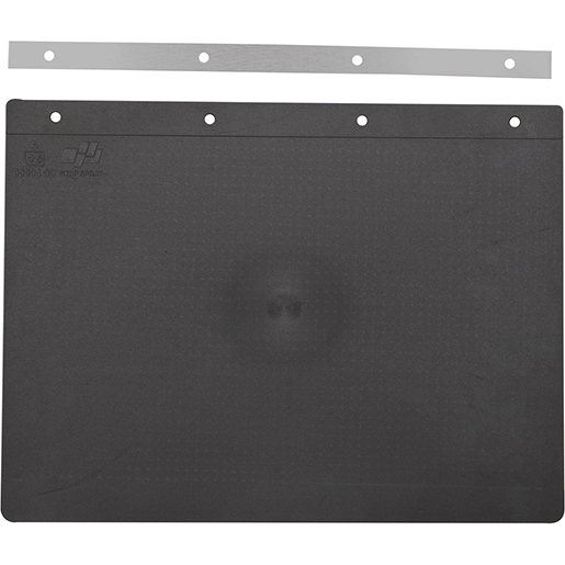 Zugelassener Antispray-Schmutzfänger 40x30 cm Druck in 3 Farben
