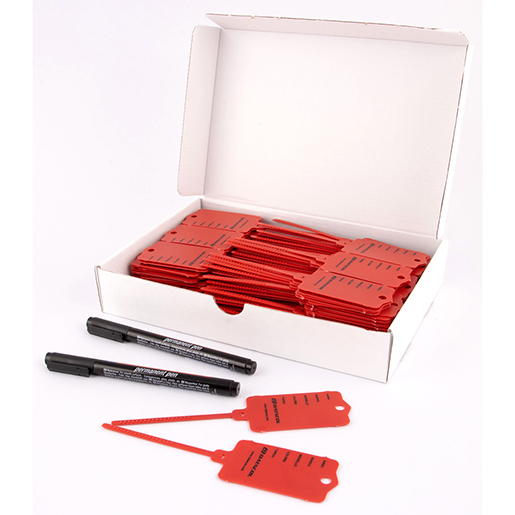 Emballage de PORTECLE ROUGE 200 PCS 400